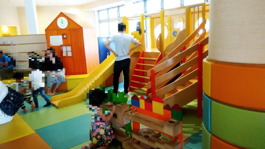 サーモンパーク千歳の屋内遊び場