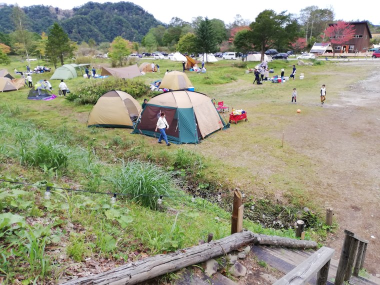 白老町 キャンプフィールド Asobuba で子連れキャンプ ユルおや